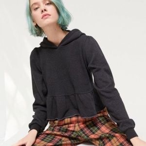 2 for 1: UO Project Social Tee Peplum Hoodie